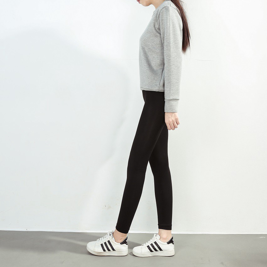 Quần Dài Nữ Bó Sát Co Giãn Màu Trơn Thời Trang | BigBuy360 - bigbuy360.vn