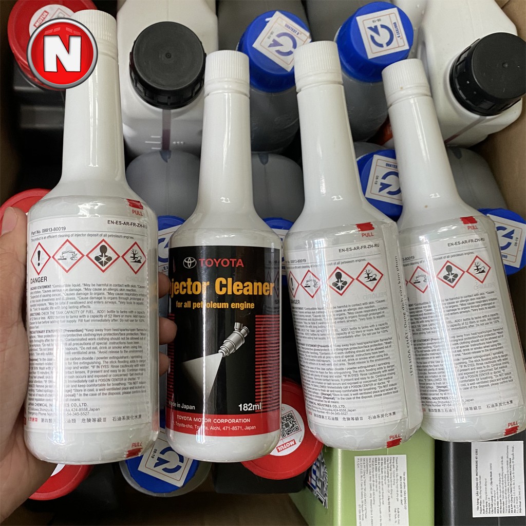 [TOYOTA] Dung dịch vệ sinh buồng đốt kim phun nhiên liệu dầu XĂNG CHÍNH HÃNG TOYOTA - 182 mL - Mã: 0881380019