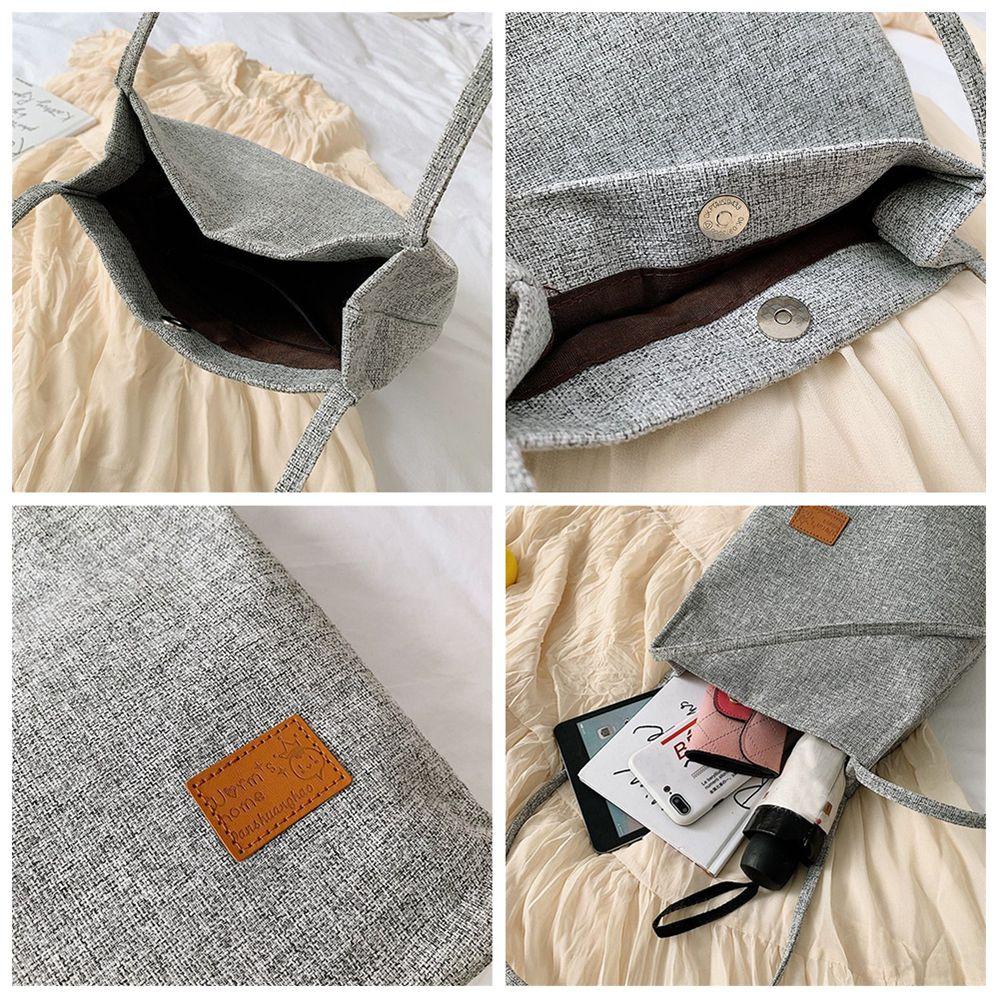 MIHAN1 Túi Đeo Vai Màu Sắc Thời Trang Cho Nữ