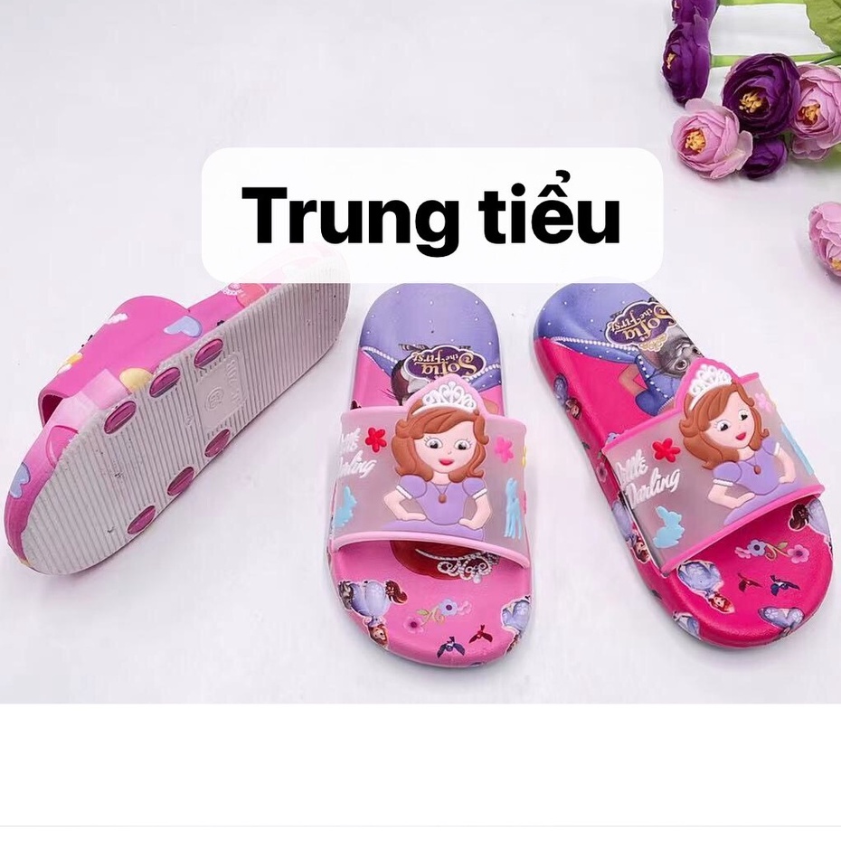 DÉP LÊ CÔNG CHÚA ELSA 3D BÉ GÁI
