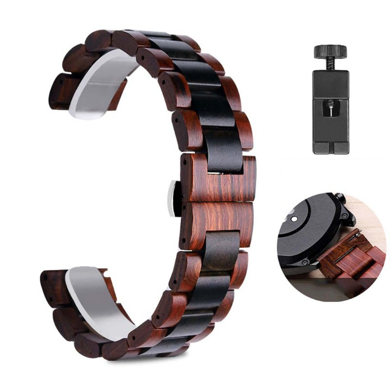 Dây Đeo Tay 20mm 22mm Bằng Gỗ Cho Đồng Hồ Thông Minh Huawei Watch - Gt For - Huami 1 / 2 / Gtr / Youth Edition 3 Gear S3