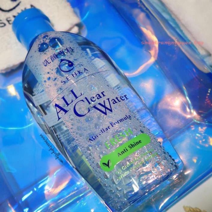 Nước tẩy trang dưỡng trắng Senka All Clear Water Micellar Formula 230ml Nhật Bản