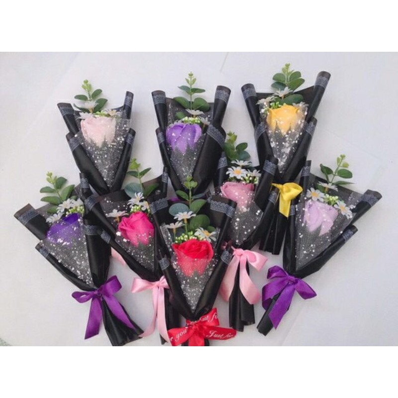 Bó Hoa sáp vĩnh cửu 1 bông