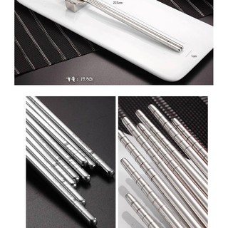 Combo Lọ xay tiêu cầm tay + đũa inox xuất Nhật