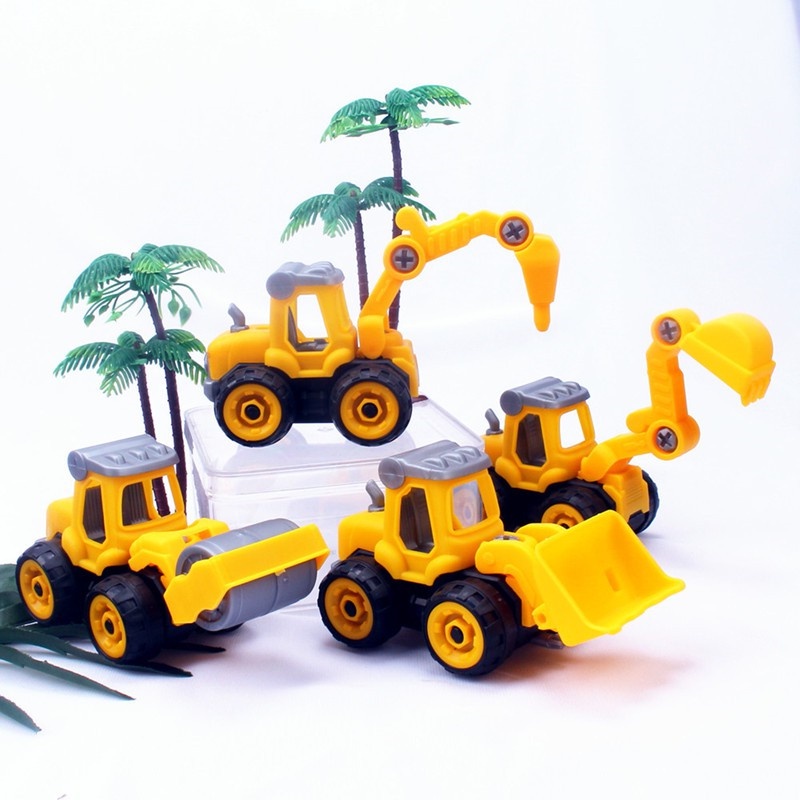 Mô Hình Xe Công Trình Đồ Chơi Cho Bé