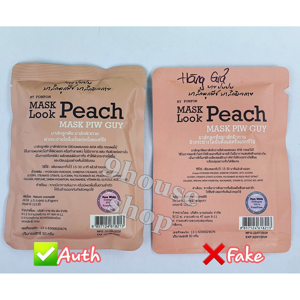 01 Gói Tắm Ủ Trái Đào By Fonn Fonn Thái Lan 50gram | BigBuy360 - bigbuy360.vn