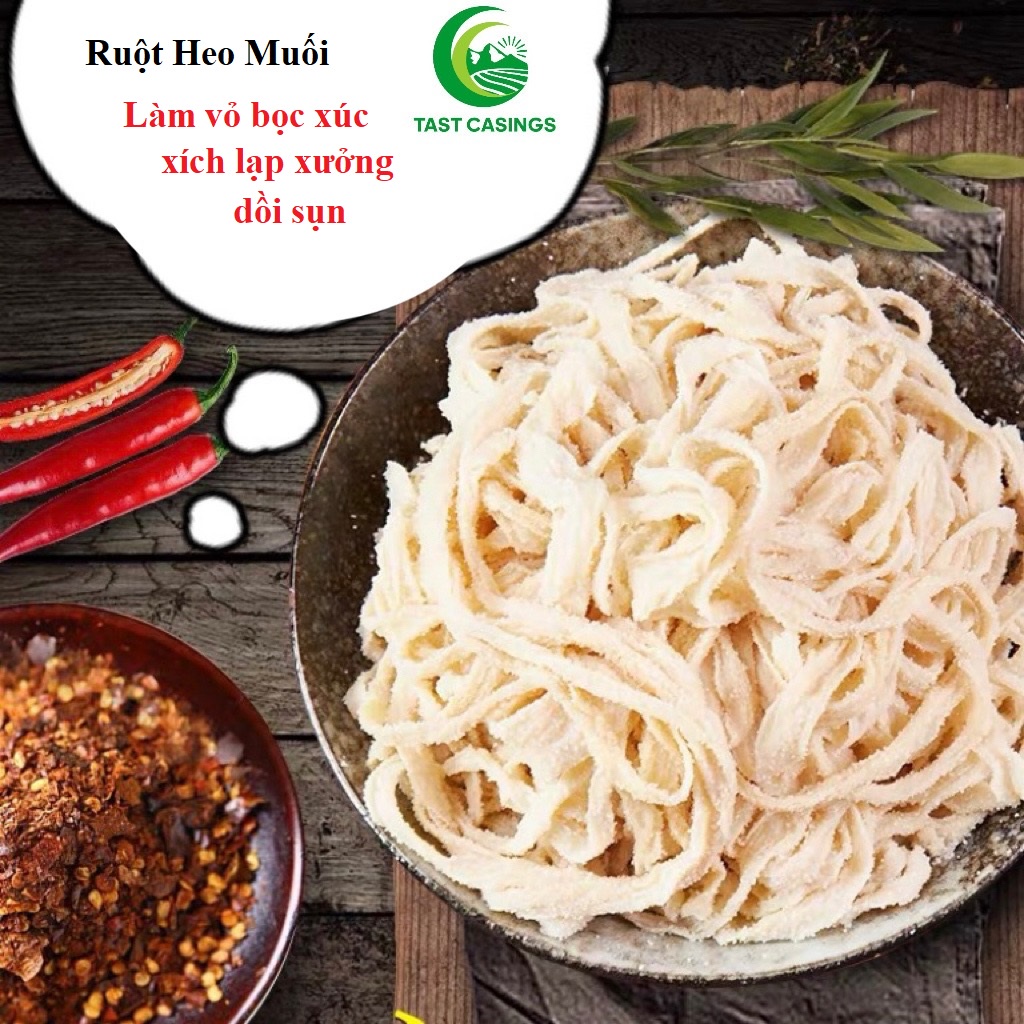 Vỏ bọc xúc xích lạp xưởng tự nhiên 100% - Bành Trình Food - Tast Casings
