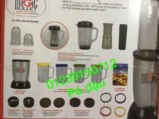 Máy xay 21 chi tiết MAGIC BULLET