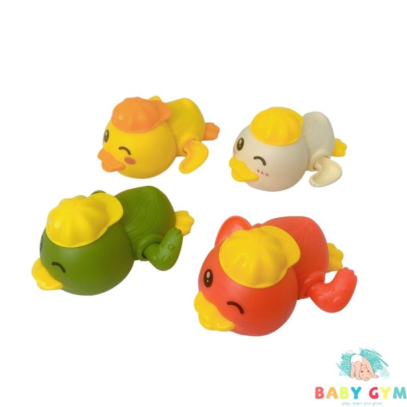Vịt Con Thả Bồn Tắm Cho Bé Dễ Thương – Đồ Chơi Dây Cót Nhà Tắm Mini Hình Vịt Con