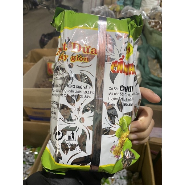 Combo 4 gói dừa khô ăn liền giòn ngon