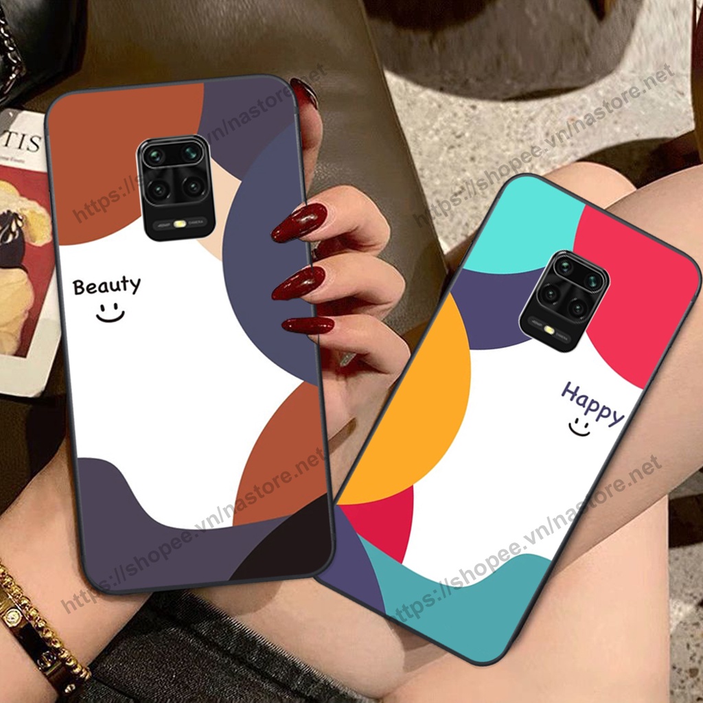 Ốp lưng Xiaomi Redmi Note 9 / Redmi Note 9s / Note 9 Pro mặt cười, họa tiết caro đơn giản đẹp cute