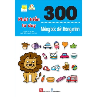 Sách-Bóc dán thông minh-300 miếng dán