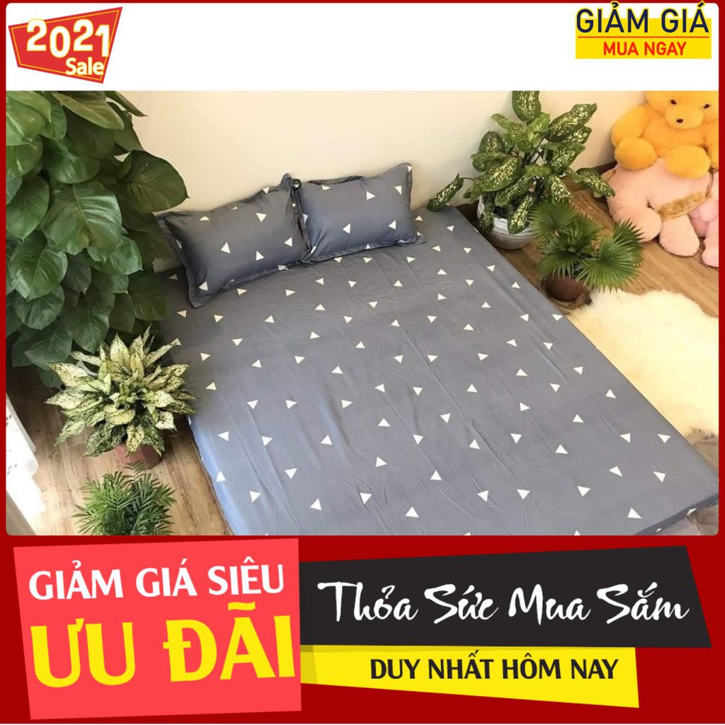 sale sốc set ga gối hè poly ct 10