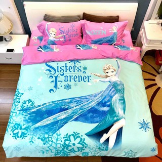 Bộ chăn ga gối cotton lụa Disney