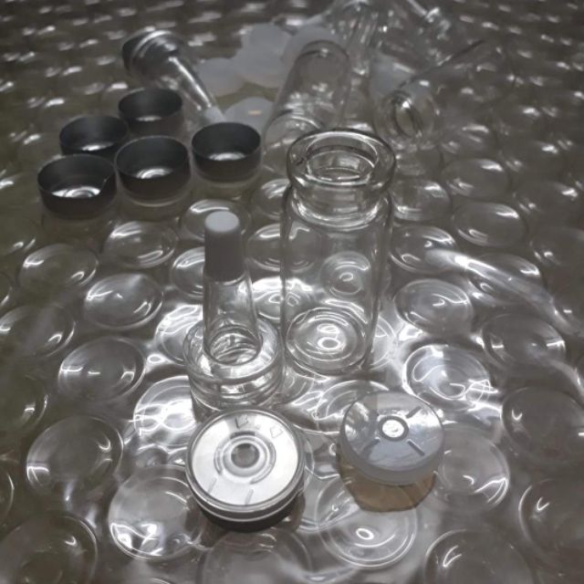 Lọ chiết 10ml - Trong suốt đủ nắp