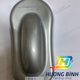 Sơn xịt Samurai màu Bạc Pha Lê - Y155 (400ml)