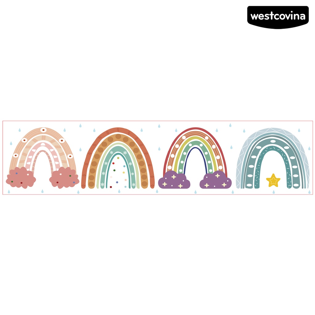 [Hot]✍1 Cuộn Giấy Dán Trang Trí Nhiều Màu Sắc Phong Cách Boho