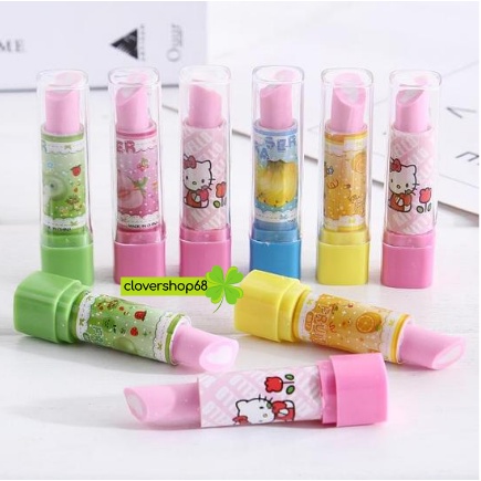 Tẩy bút chì hình son môi - Gôm bút chì son môi độc đáo 🍀Clovershop68🍀