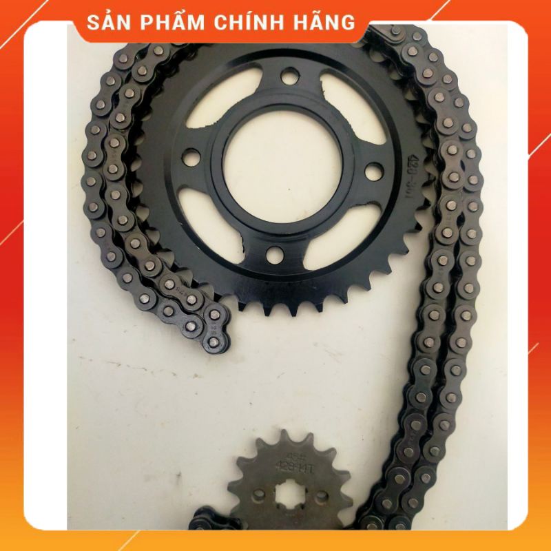 Nhông sên dĩa đen Wave RS, Wave s100, wave s110, wave alpha, wave lớn,...