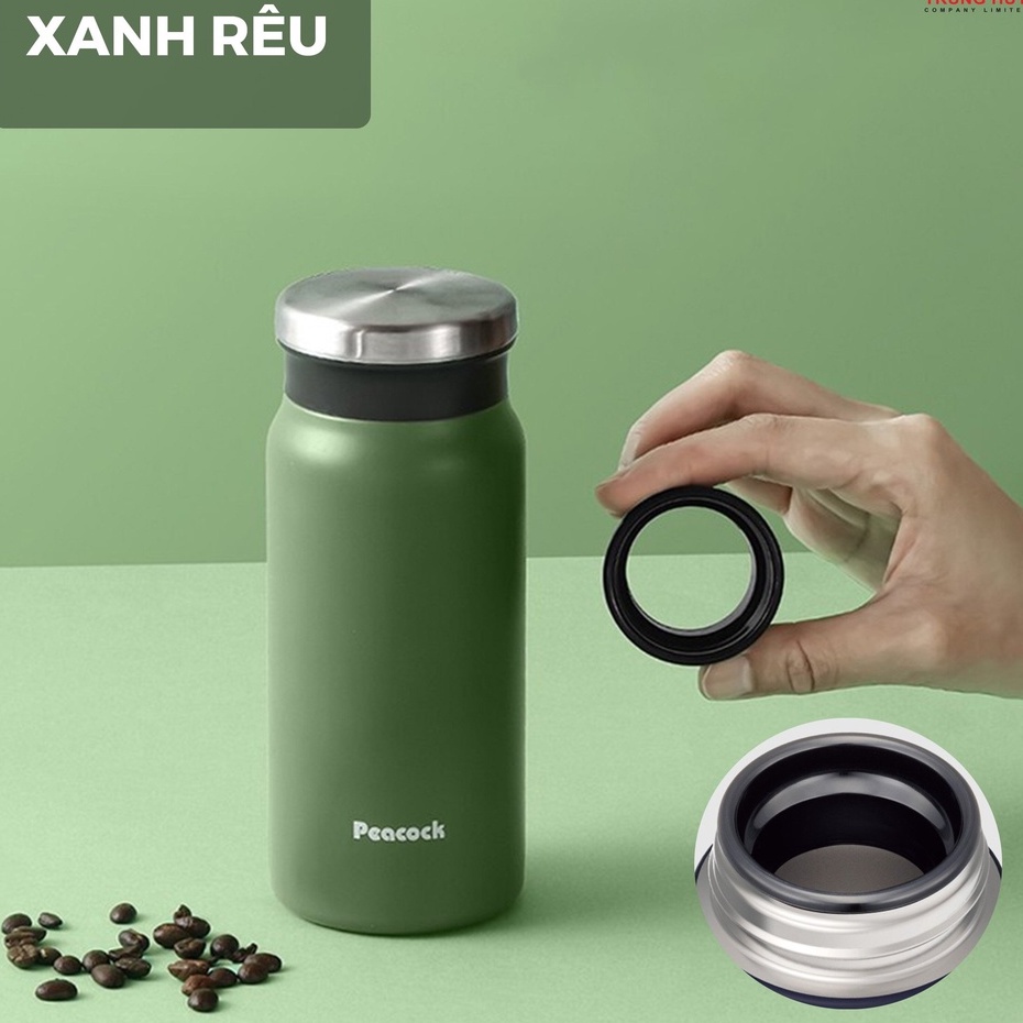 Bình giữ nhiệt Peacock Nhật Bản AMZ đủ size 0.4L, 0.6L, 0.8L