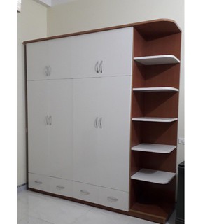 . . [RẺ VÔ ĐỊCH ] Free ship Tủ nhựa đài loan 4 cánh có kệ trang trí .