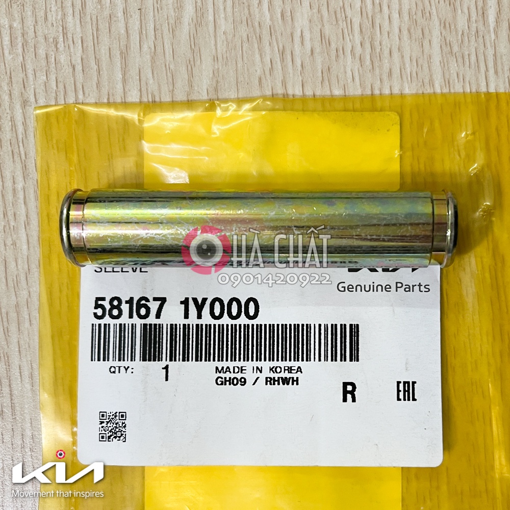 Bộ ắc trượt phanh trước & cao su chụp bụi Kia Morning 2012-2020 🚘  Bảo hành 100% là hàng chính hãng KIA MOTORS