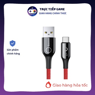 Cáp Type C Baseus C-shaped Light (Cáp tự ngắt)