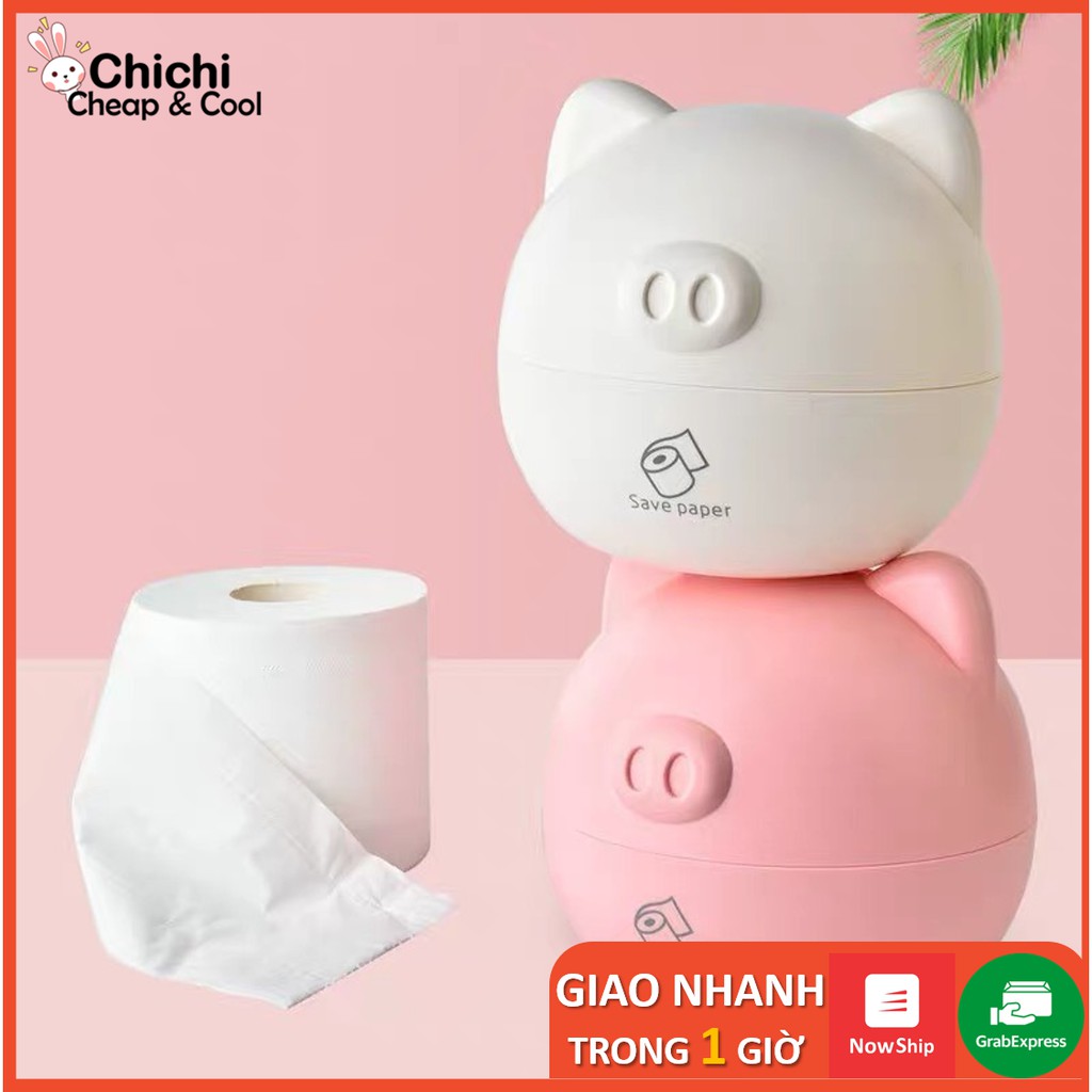 Hộp đựng giấy ăn hình thú bằng nhựa cao cấp cực cute có thể dùng để làm trang trí nội thất Chichi