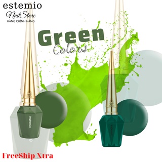 🛑FreeShip Xtra🛑Sơn gel Hàn quốc Tông màu Xanh lá cây estemio chính hãng cao cấp 14ml