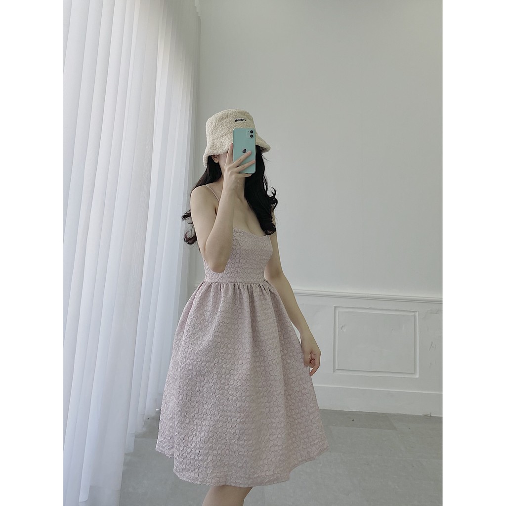 YU CHERRY | Đầm hai dây tôn dáng phù hợp cho tiệc trà, tiệc đứng Bust Dress YD141