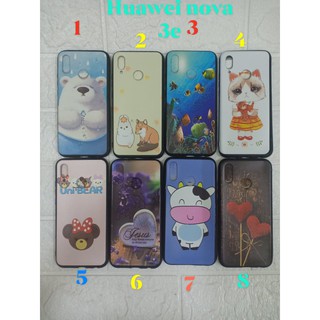 Ốp lưng thời trang dẻo hình cho Huawei Nova 3E