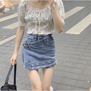 Áo croptop hoa nhí