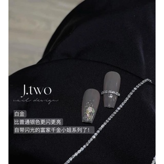 Dây xích Đá tạo Charm, đính móng. Trang trí móng