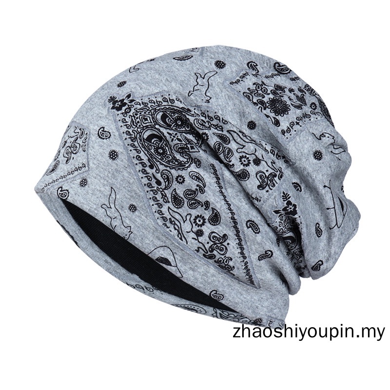 Mũ Trùm Đầu Bằng Cotton Mềm Thoáng Khí Phong Cách Hip Hop Cho Nam Và Nữ