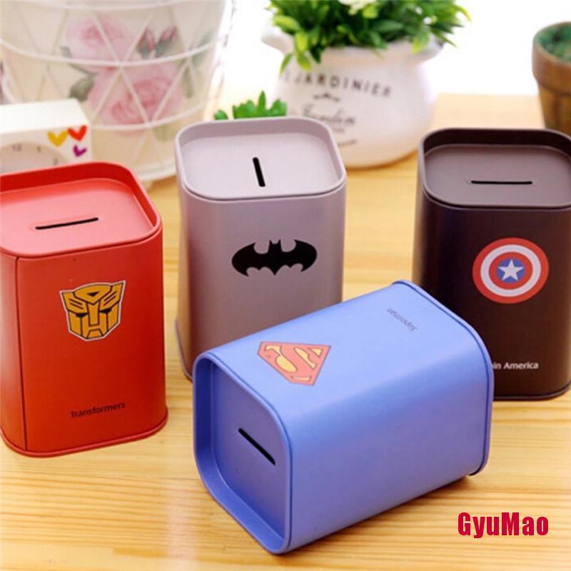 Hộp Đựng Tiền Tiết Kiệm Hình Siêu Anh Hùng Batman Độc Đáo Làm Quà Tặng Sinh Nhật Cho Bé