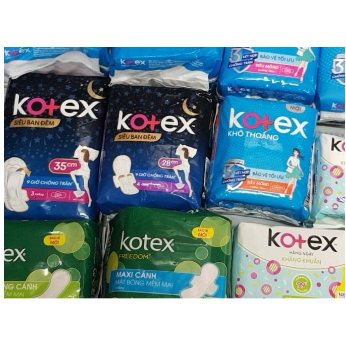 BĂNG VỆ SINH KOTEX BAN ĐÊM 28CM