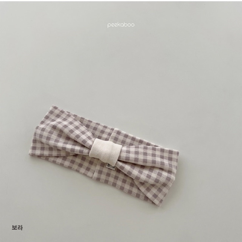 Turban kẻ PEEKABOO BST 2022