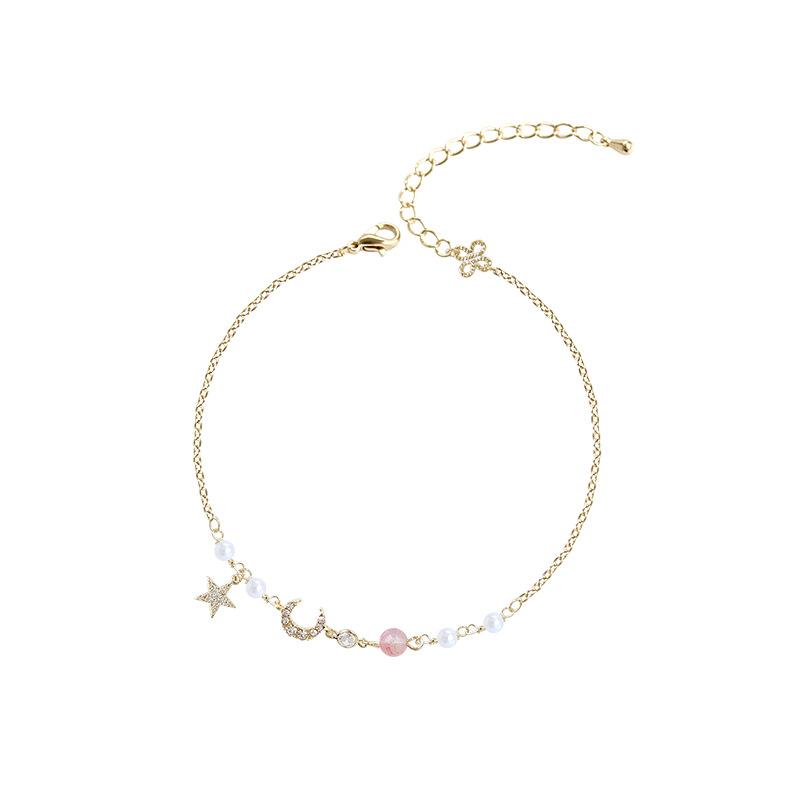 Korean version of the new star and moon bracelet