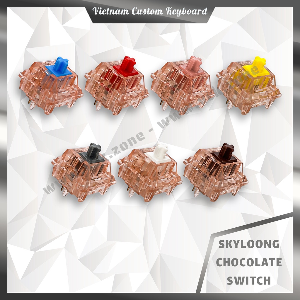 Skyloong Chocolate Switch | Màu Đẹp HIệu Năng Cao | VCK