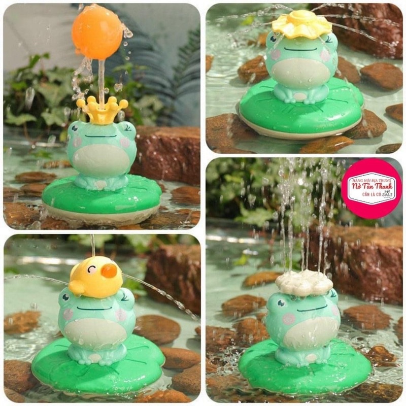 Đồ chơi ếch phun nước 4.1