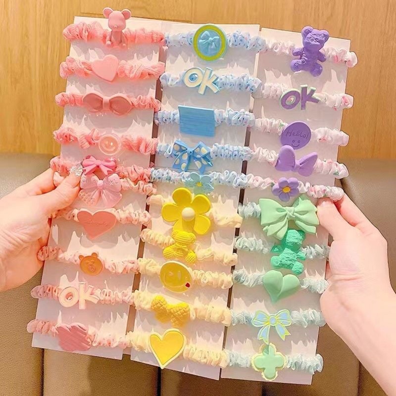 SET 5 CỘT TÓC ĐÁNG YÊU CHO BÉ