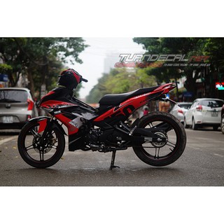Tem Trùm Exciter 150 Duke Đỏ đen