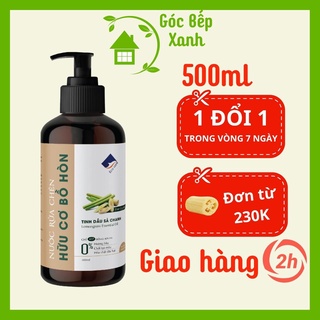 Nước rửa chén ECOCARE hữu cơ sinh học bồ hòn tinh dầu thiên nhiên 500ml