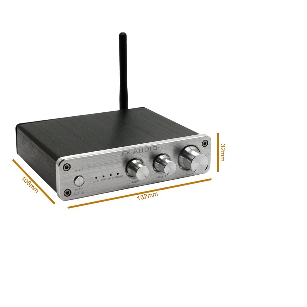 Bộ Khuếch Đại FX Audio XL-2.1BL Bluetooth 4.0 Amplifier - Hàng Chính Hãng, cao cấp