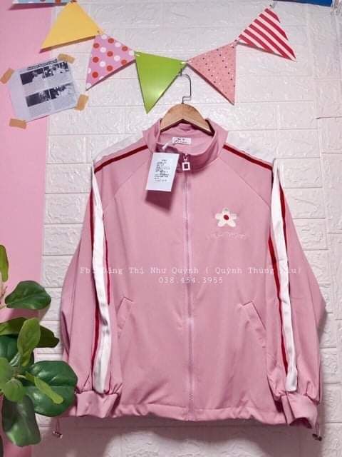 Áo khoác dù có mũ tháo rời, có size từ 35kg, áo khoác gió nữ, hàng 2 lớp siêu dày dặn | BigBuy360 - bigbuy360.vn