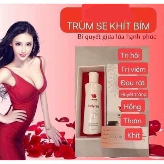 Dung dịch vệ sinh vùng kín hàng ngày Lady Care