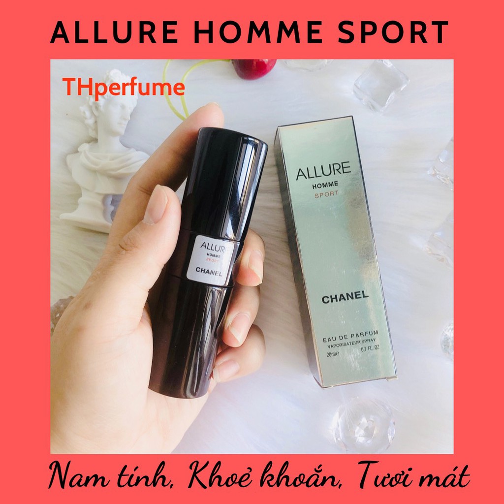 [ Son Vip] Nước Hoa Mini Nam 20ml ALLURE HOMME SPORT