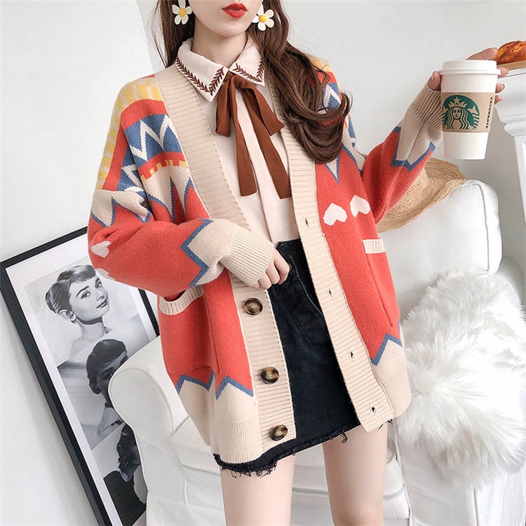 Áo Khoác Cardigan Len Nữ Đẹp Dáng Dài Phong Cách Hàn Quốc