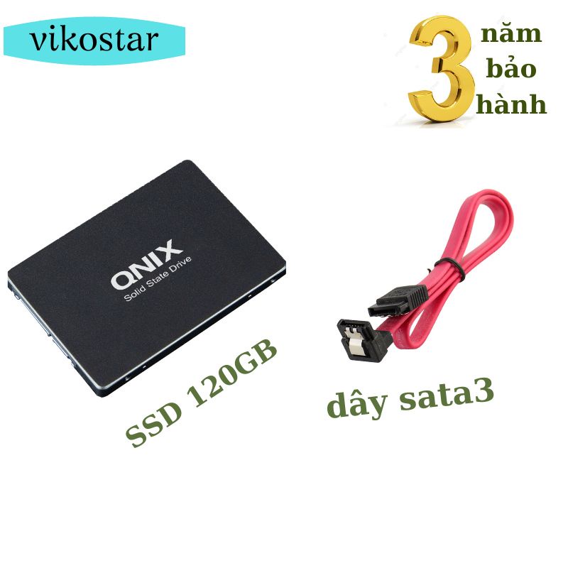 Ổ cứng SSD 120GB, Ổ cứng SSD 240GB, SSD QNIX Plasma Series Sata III 6Gbit/s, 2.5 Inch, new 100%,  bảo hành 36 tháng | BigBuy360 - bigbuy360.vn