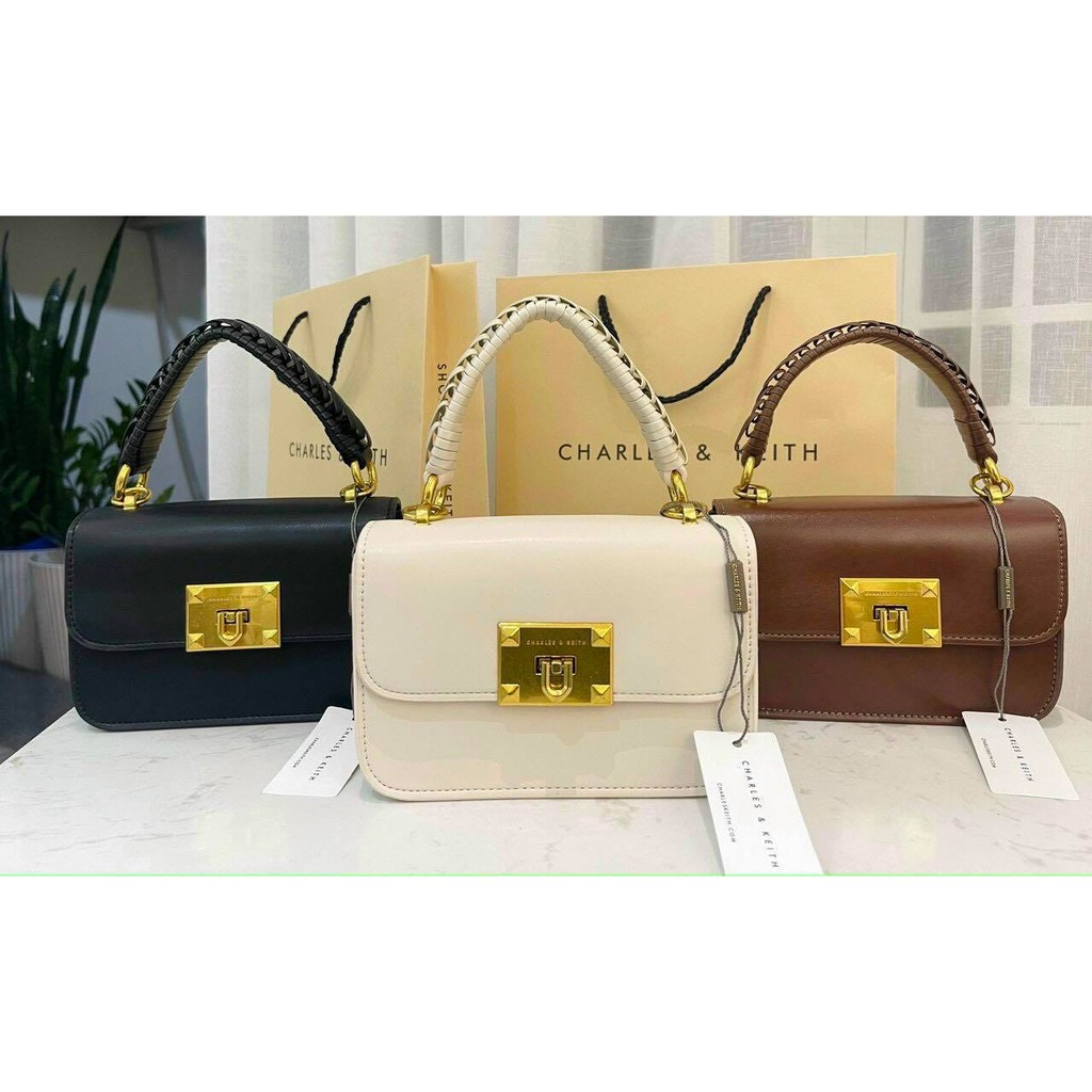 💖 Xả kho giá sốc💖Túi chéo nữ khóa gập quai tết chéo hàng cao cấp chuẩn xịn quảng châu | BigBuy360 - bigbuy360.vn